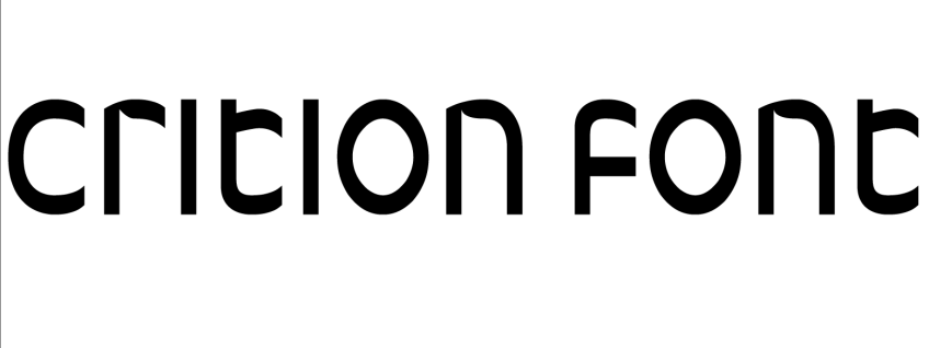 Crition Font